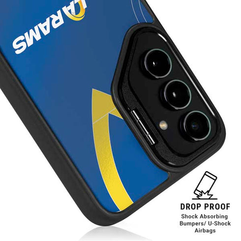 NFL Los Angeles Rams Team Jersey Galaxy S25 Ultra Kickstand Case